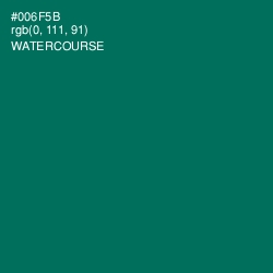 #006F5B - Watercourse Color Image