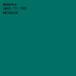 #006F64 - Mosque Color Image