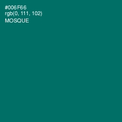 #006F66 - Mosque Color Image