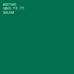 #00704D - Salem Color Image