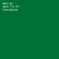 #007133 - Fun Green Color Image