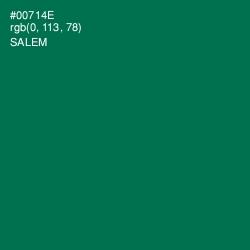#00714E - Salem Color Image