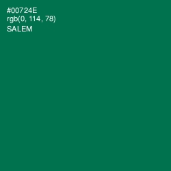 #00724E - Salem Color Image