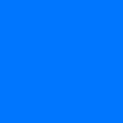 #0075FD - Azure Radiance Color Image