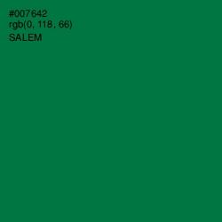 #007642 - Salem Color Image