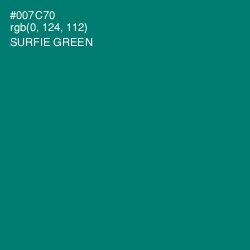 #007C70 - Surfie Green Color Image