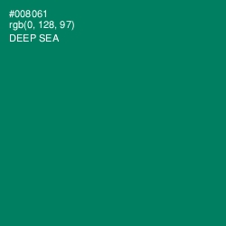 #008061 - Deep Sea Color Image