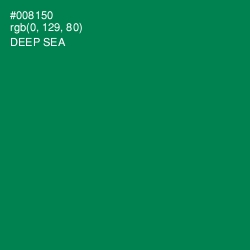 #008150 - Deep Sea Color Image