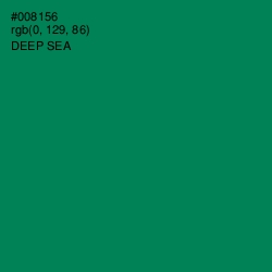 #008156 - Deep Sea Color Image