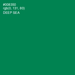 #008350 - Deep Sea Color Image