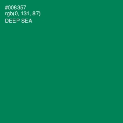 #008357 - Deep Sea Color Image