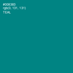 #008383 - Teal Color Image