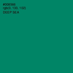 #008566 - Deep Sea Color Image