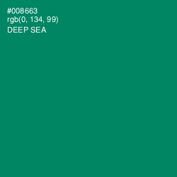 #008663 - Deep Sea Color Image