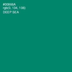 #00866A - Deep Sea Color Image