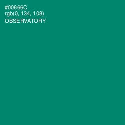 #00866C - Observatory Color Image
