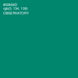 #00866D - Observatory Color Image