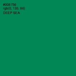 #008756 - Deep Sea Color Image