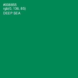 #008855 - Deep Sea Color Image