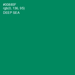 #00885F - Deep Sea Color Image