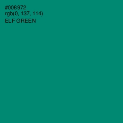 #008972 - Elf Green Color Image