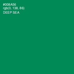 #008A56 - Deep Sea Color Image