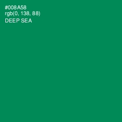 #008A58 - Deep Sea Color Image