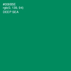 #008B5E - Deep Sea Color Image