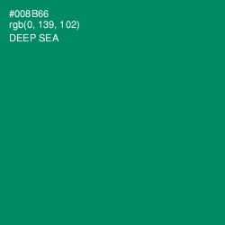 #008B66 - Deep Sea Color Image