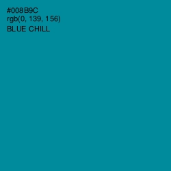 #008B9C - Blue Chill Color Image