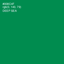 #008C4F - Deep Sea Color Image