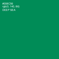 #008C56 - Deep Sea Color Image