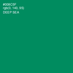 #008C5F - Deep Sea Color Image