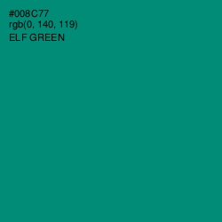 #008C77 - Elf Green Color Image