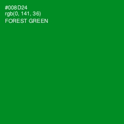 #008D24 - Forest Green Color Image