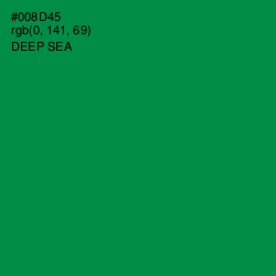 #008D45 - Deep Sea Color Image