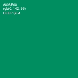 #008E60 - Deep Sea Color Image