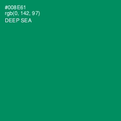 #008E61 - Deep Sea Color Image