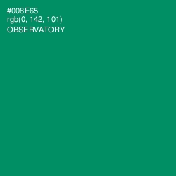 #008E65 - Observatory Color Image