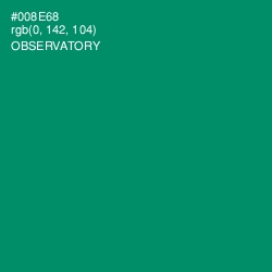 #008E68 - Observatory Color Image