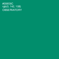 #008E6C - Observatory Color Image