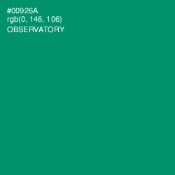 #00926A - Observatory Color Image