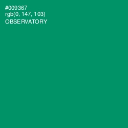 #009367 - Observatory Color Image