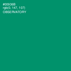 #00936B - Observatory Color Image