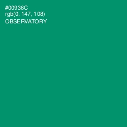 #00936C - Observatory Color Image