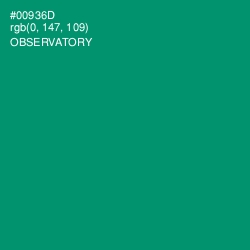 #00936D - Observatory Color Image