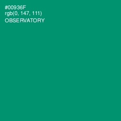 #00936F - Observatory Color Image