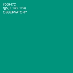 #00947C - Observatory Color Image