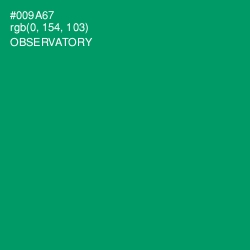 #009A67 - Observatory Color Image