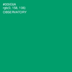 #009E6A - Observatory Color Image